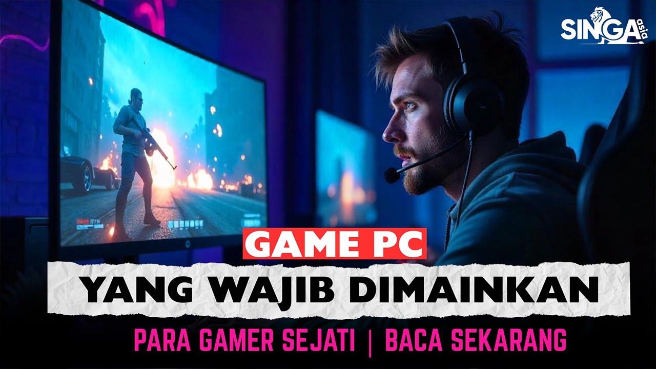 Singa Asia | Rekomendasi Game PC yang Wajib Dimainkan Para Gamer Sejati!